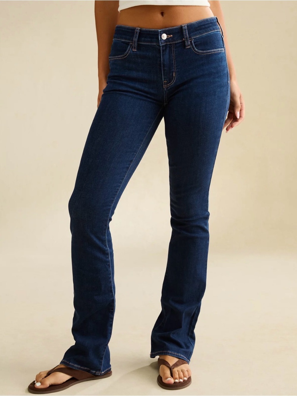 American Eagle Kick Boot Jean, Size 8 Long, EUC